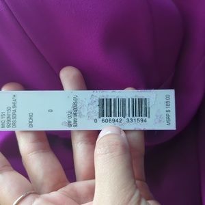 Size 0 Antonio melani NWT fusia  dress